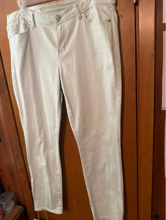 Pants - LC Lauren Conrad Women’s Size 16 Light Mint Green Skinny Jeans